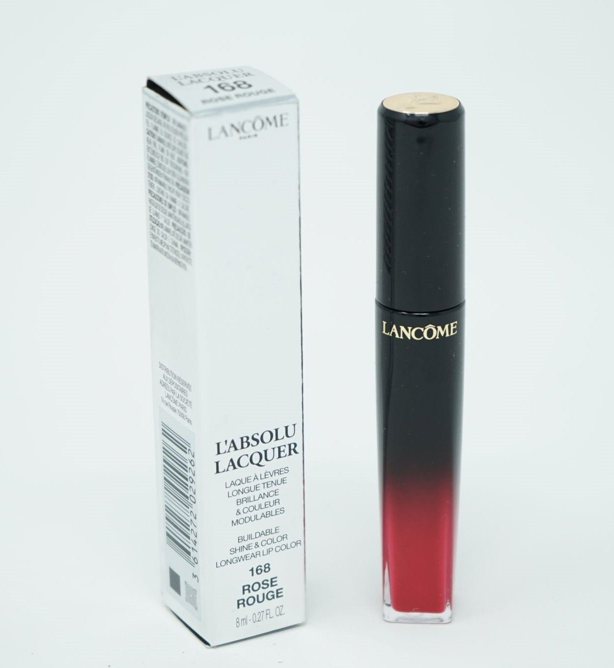 LANCOME Eau de Toilette LANCOME L'Absolu Lacquer Lipgloss Liquid Lipstick 168 Rose Rouge