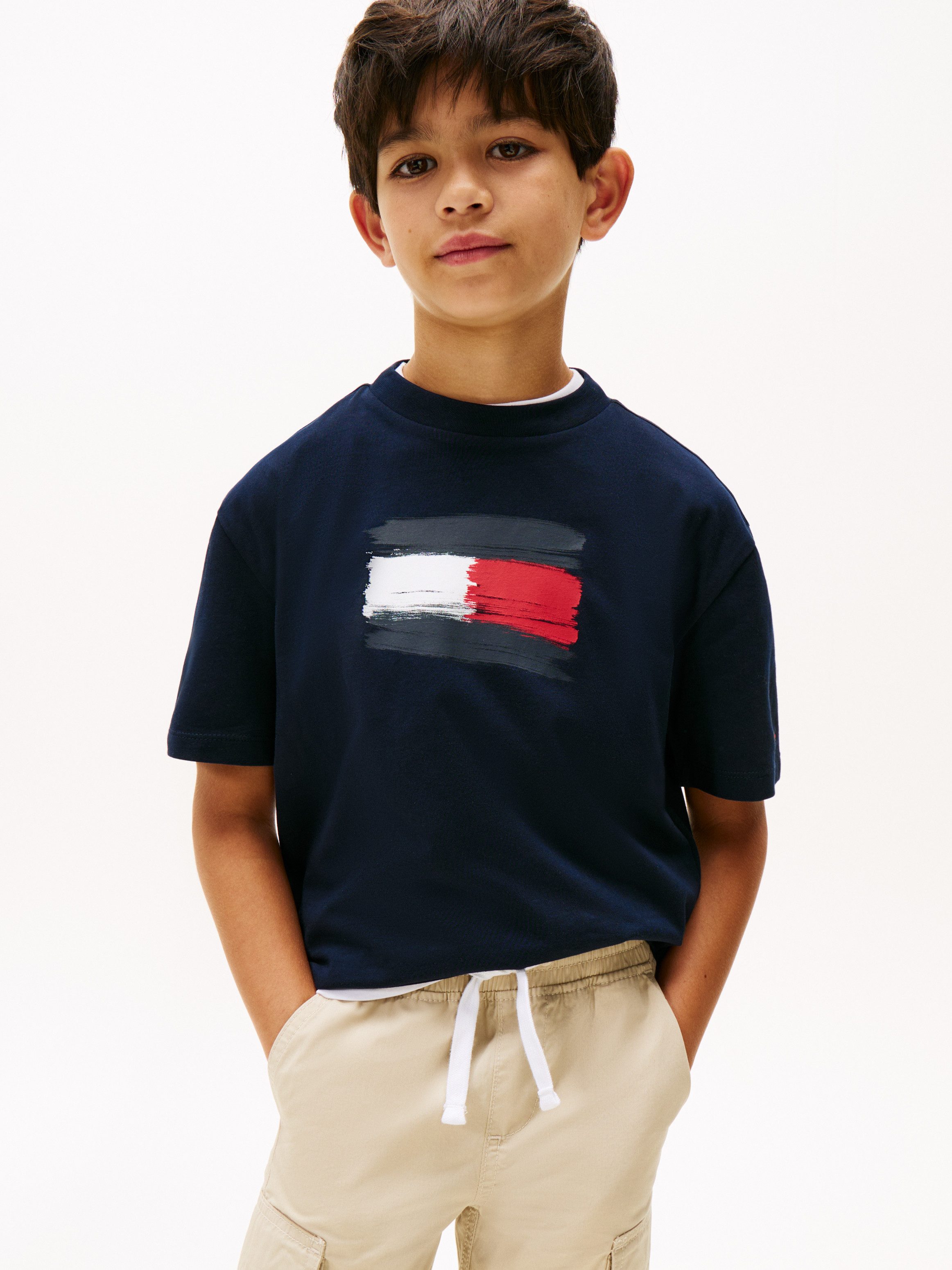 Tommy Hilfiger T-Shirt FLAG ARCHIVE TEE SS Kinder bis 16 Jahre