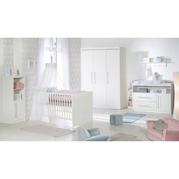 roba® Babyzimmer-Komplettset Maren 2-teilig, Kombi-Kinderbett & breite Wickelkommode