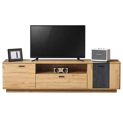 AUFUN TV-Schrank TV-Ständer für das Wohnzimmer clevere Stauraum-Lösungen, optionaler Stil