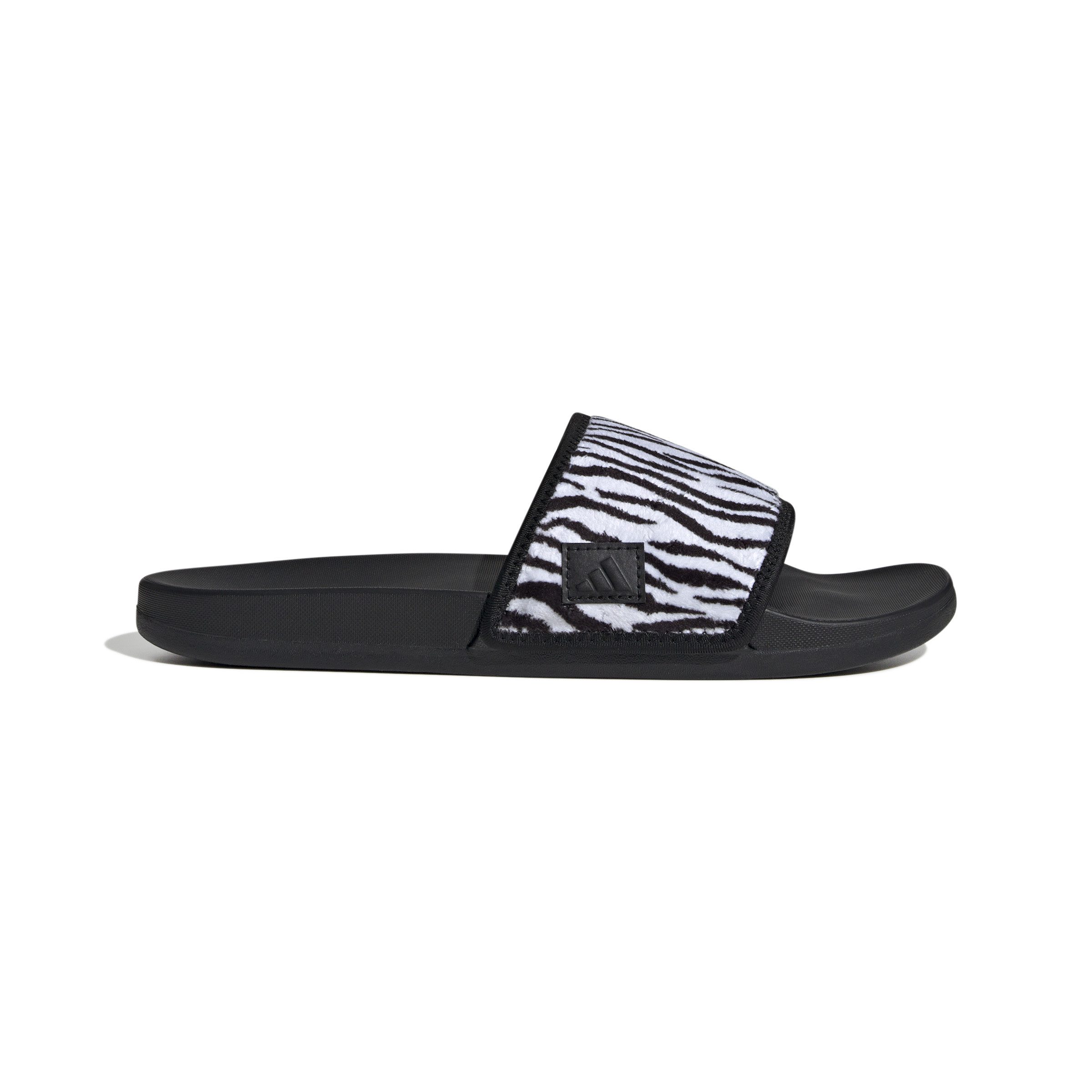 adidas Performance ADILETTE COMFORT CBLACK/FTWWHT/CBLACK Badeschuh
