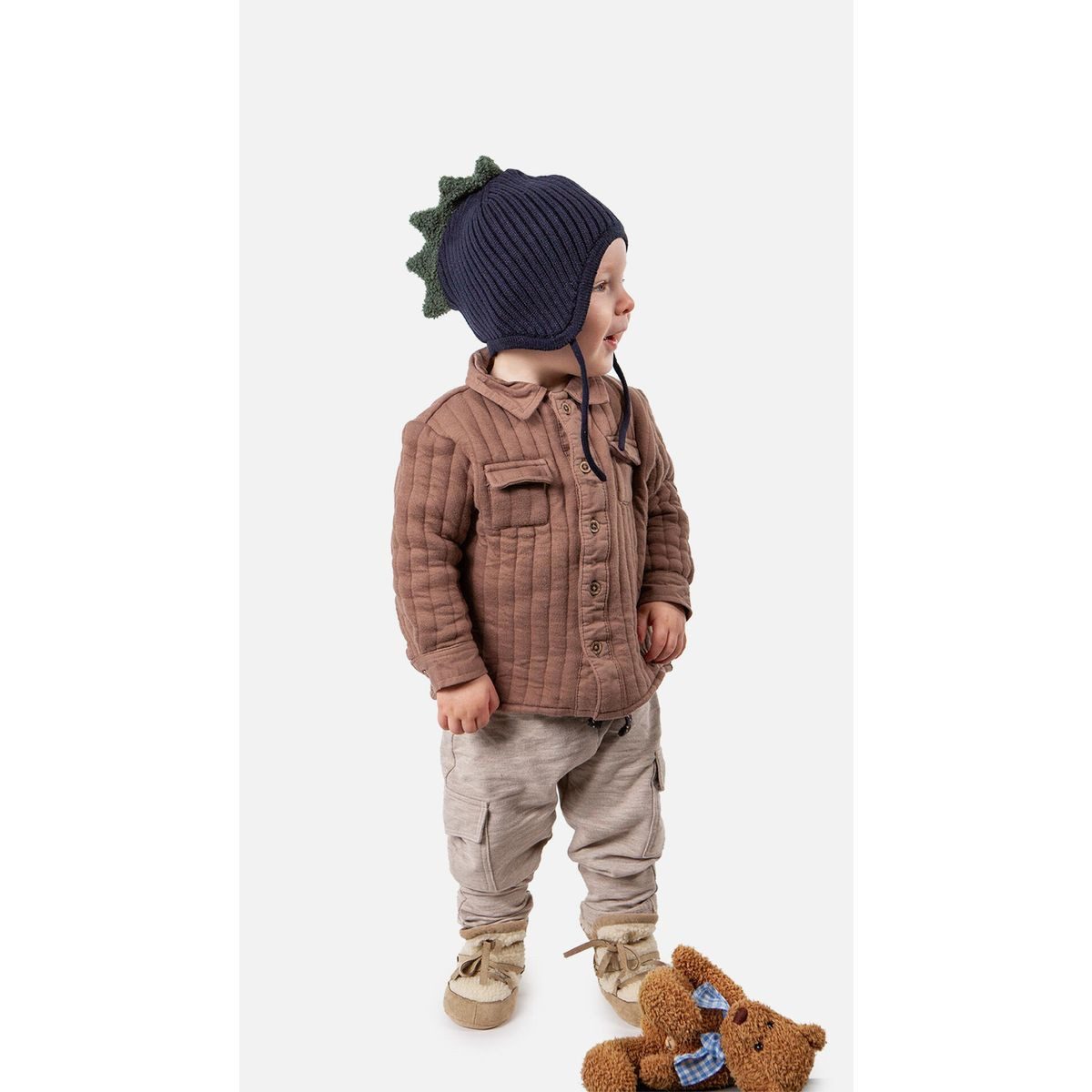 Barts Beanie Emerey Beanie Weiche und dehnbare Babymütze mit Fleece-Futter für extra Wärme und