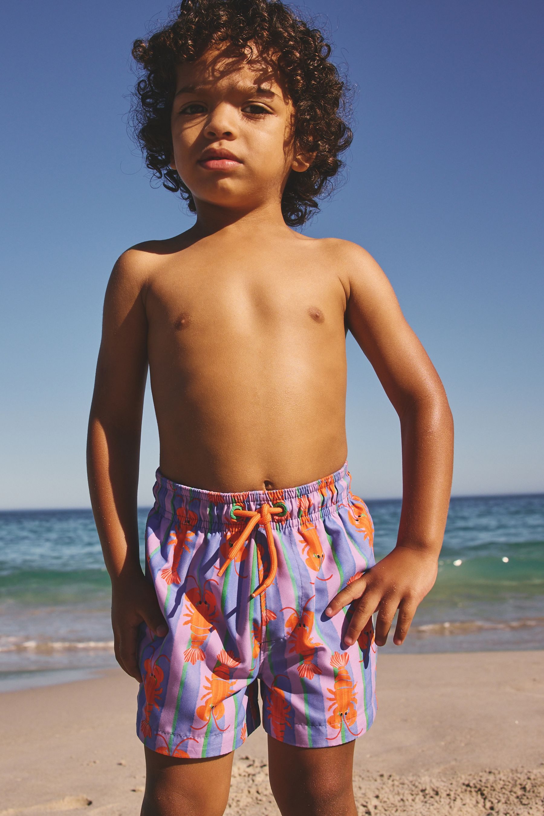 Next Badeshorts Badeshorts mit Print (1-St)