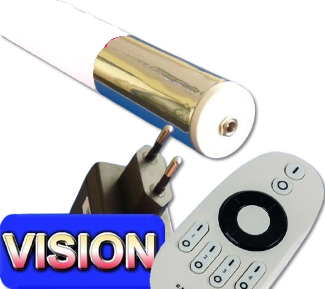 XENON LED Wandleuchte 1808 LED VISION Stab 4 Zonen 12V 0,63 m Dimmbar Fernbed. Neutral Weiß, LED, Xenon / Neutral Weiß
