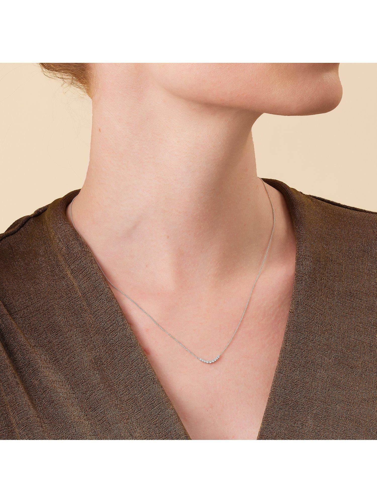 CHRIST Collier CHRIST Damen-Kette 9 Diam...