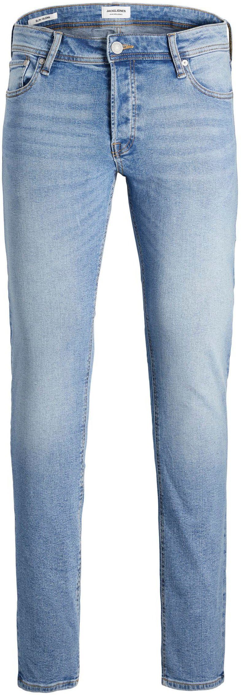 Jack & Jones Slim-fit-Jeans GLENN light-blue-denim JJORIGINAL