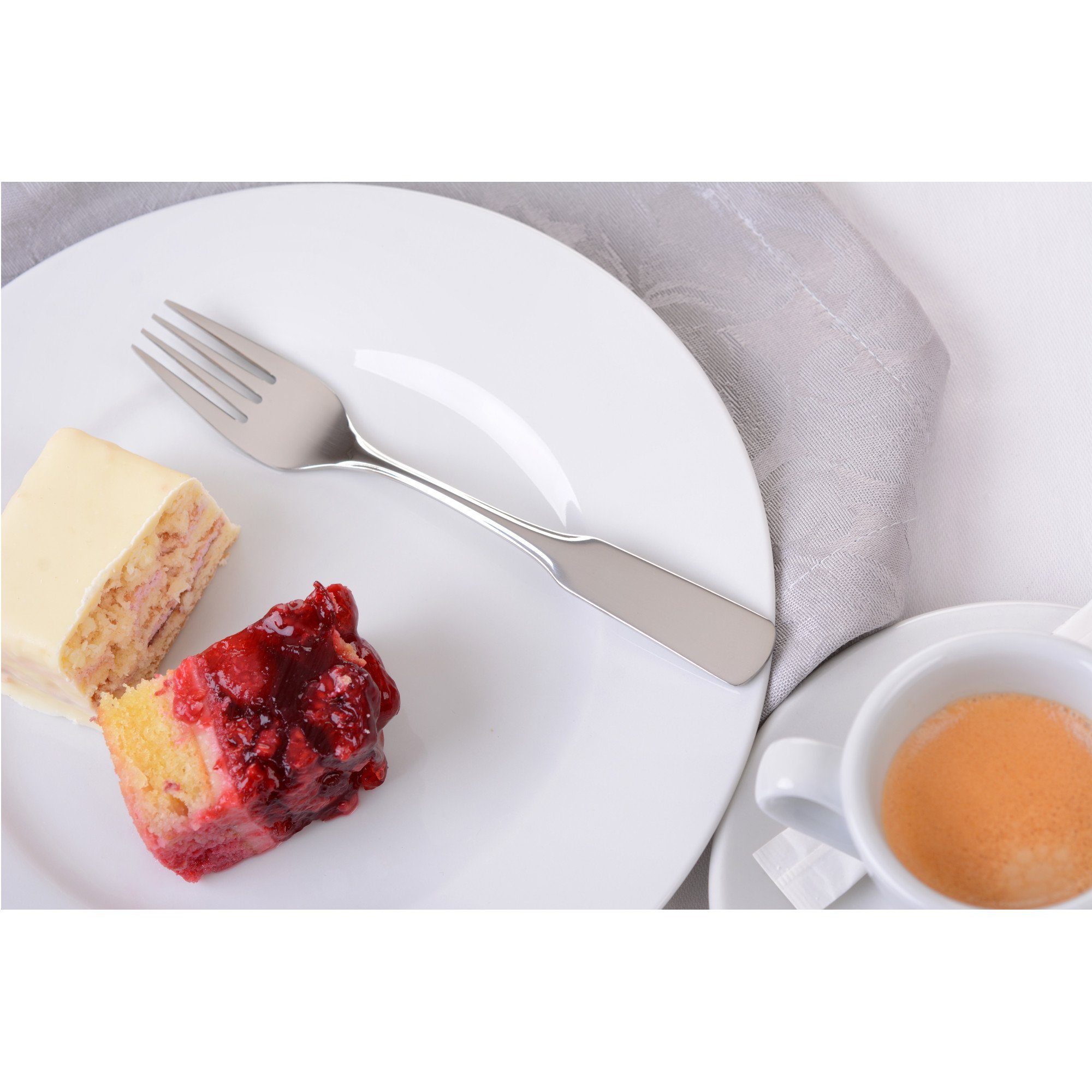 GRÄWE Kuchengabel GRÄWE Vorspeise-/ Dessertgabel 6 Stück, Serie Spaten