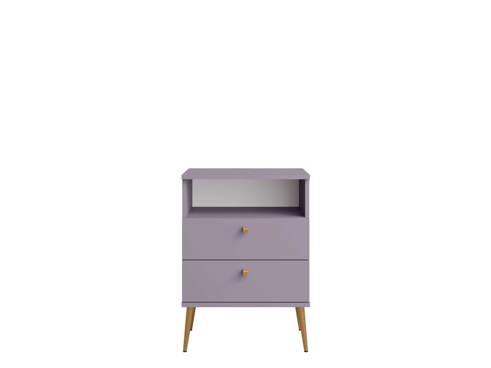 OTTO home Nachttisch Elyriia Nachtkommode mit 2 Schubladen und Fach, Premium-Qualität (Maße B/T/H: 50/34/70cm), mit viel Stauraum, modernes Design, pflegeleicht und robust
