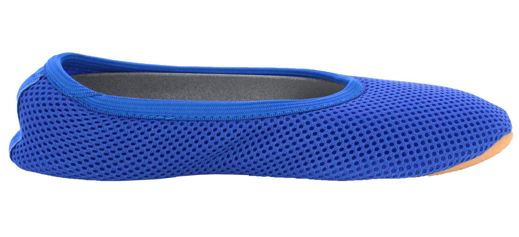 Beck Schläppchen AirBecks Mesh mit atmungsaktiver Sohle Gymnastikschuh (in vielen Farben und Größen erhältlich, robuste und flexible Materialien, leichter Barfußschuh) Laufsohle und Obermaterial sind atmungsaktiv
