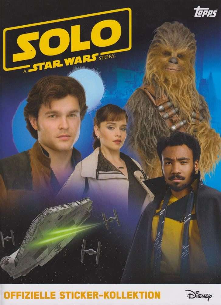 Star Wars Bücher-Adventskalender Topps - Star Wars - SOLO - Sammelsticker - 1 Album