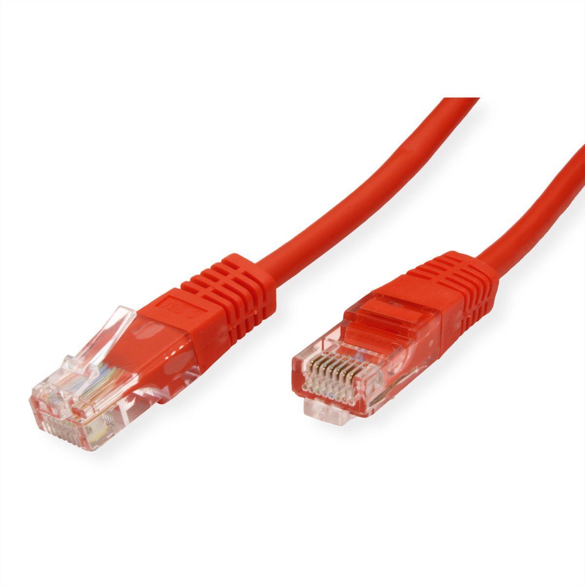 ROLINE Patchkabel Cat.5e (Class D) UTP LAN-Kabel, RJ-45 Männlich (Stecker), RJ-45 Männlich (Stecker) (50.0 cm), PoE