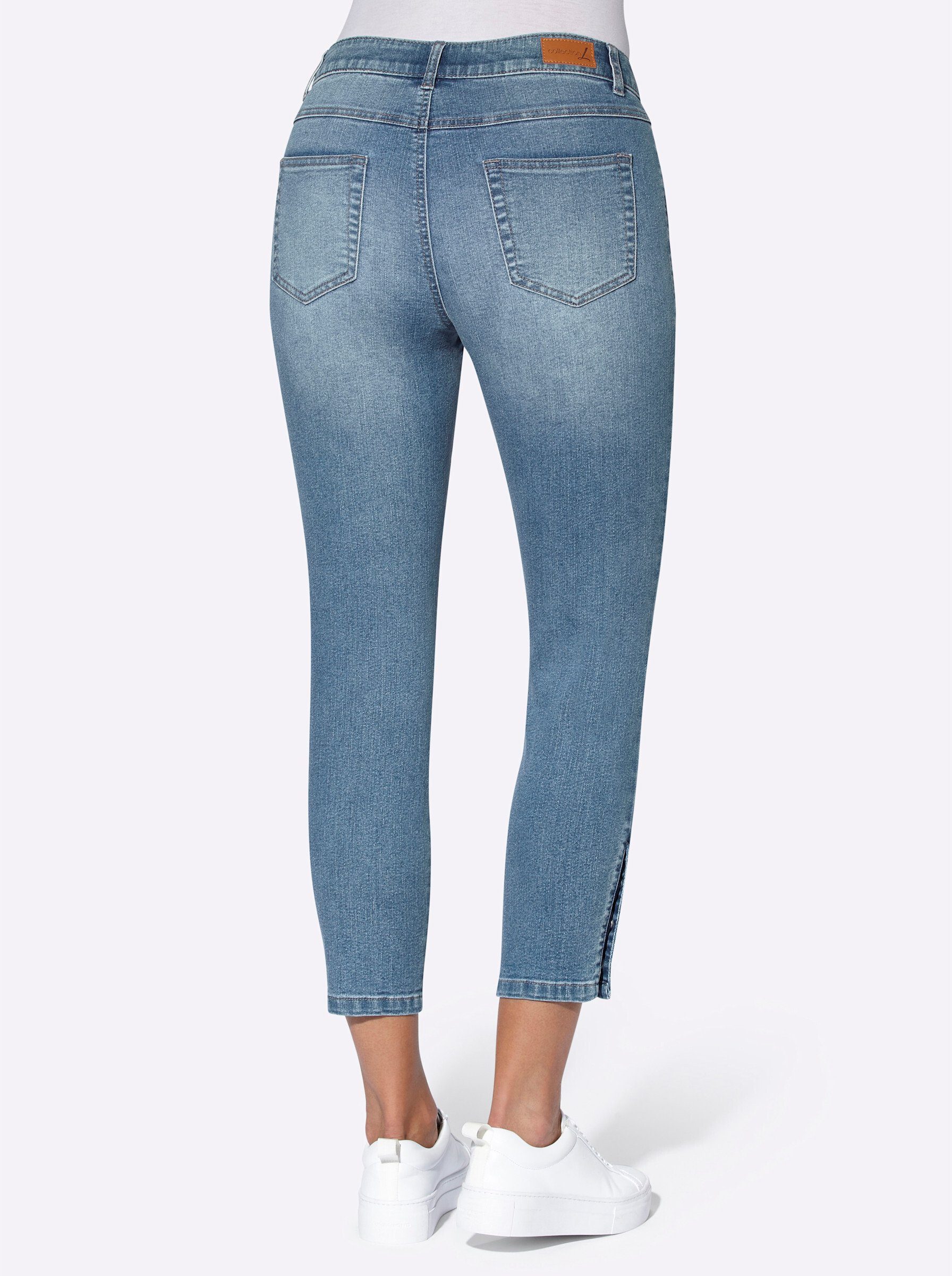 Witt Bequeme Jeans 7/8-Jeans leicht vertieft – Bild 3 von 4