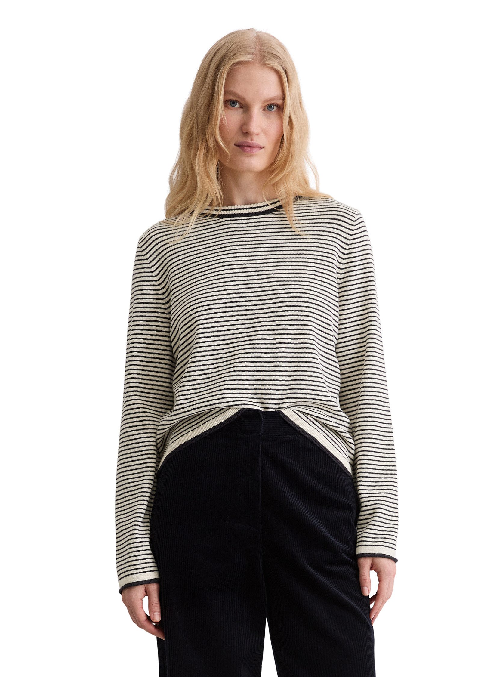 Marc O'Polo Strickpullover aus reiner Bio-Baumwolle