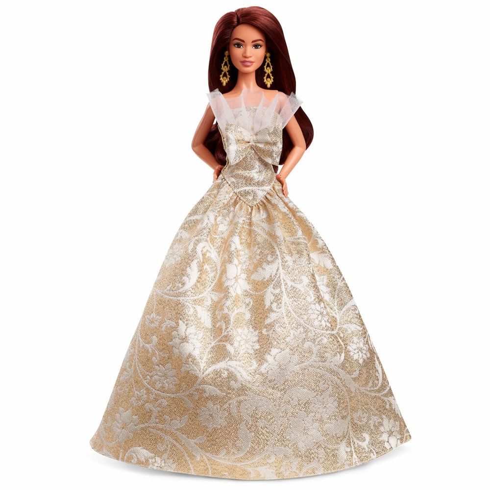 Barbie Anziehpuppe Holiday Barbie 2025 JBH97 Mattel Signature Puppe Sammelpuppe