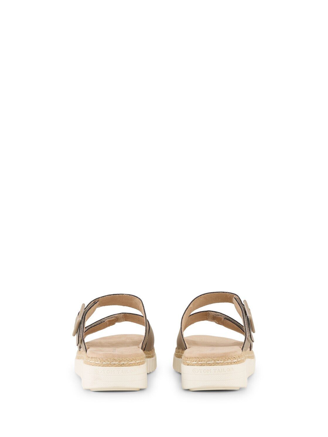 TOM TAILOR Shoes Licence Sandale (1-tlg) Sandalen im Metallic-Look