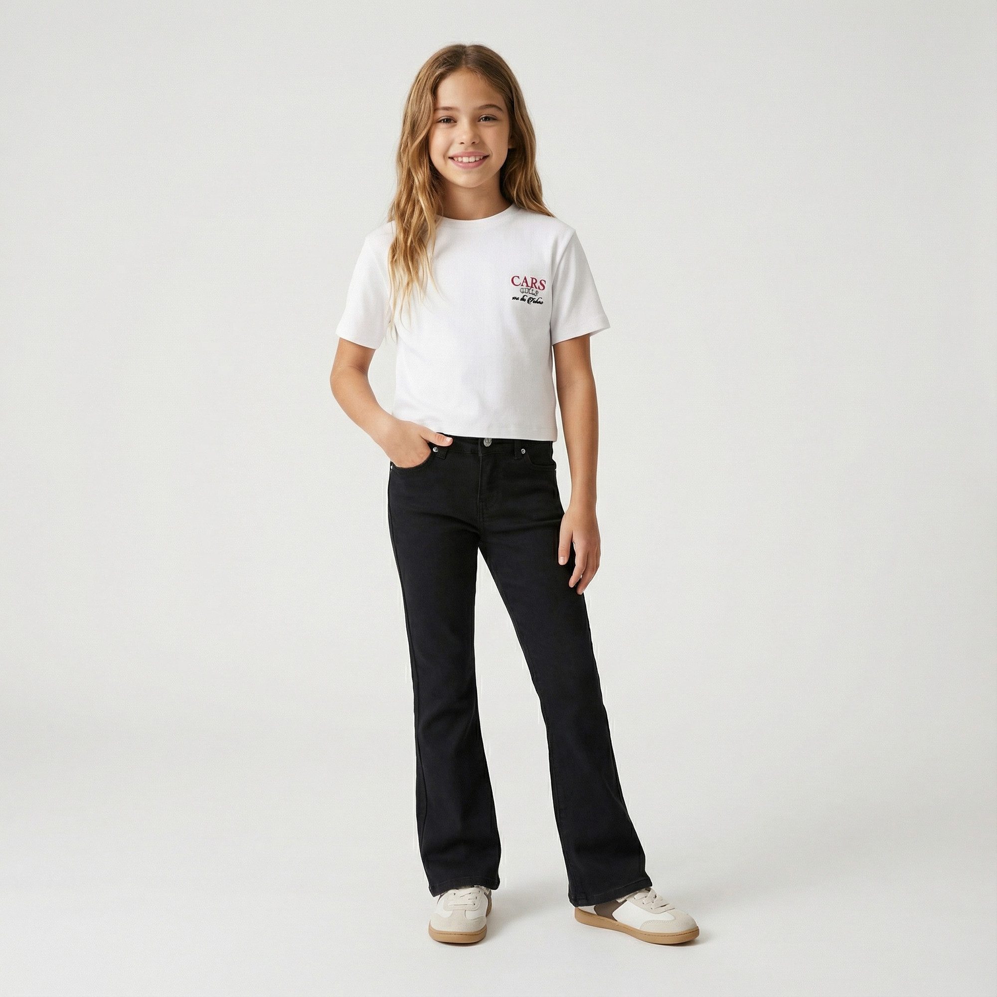 CARS JEANS Weite Jeans Jeans Veronique im 5-Pocket Stil