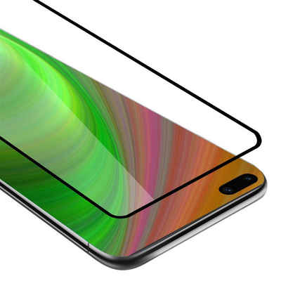 Cadorabo Schutzfolie Huawei P40, (1-St), Vollbild Schutzglas Panzer Folie (Tempered) Display-Schutzglas