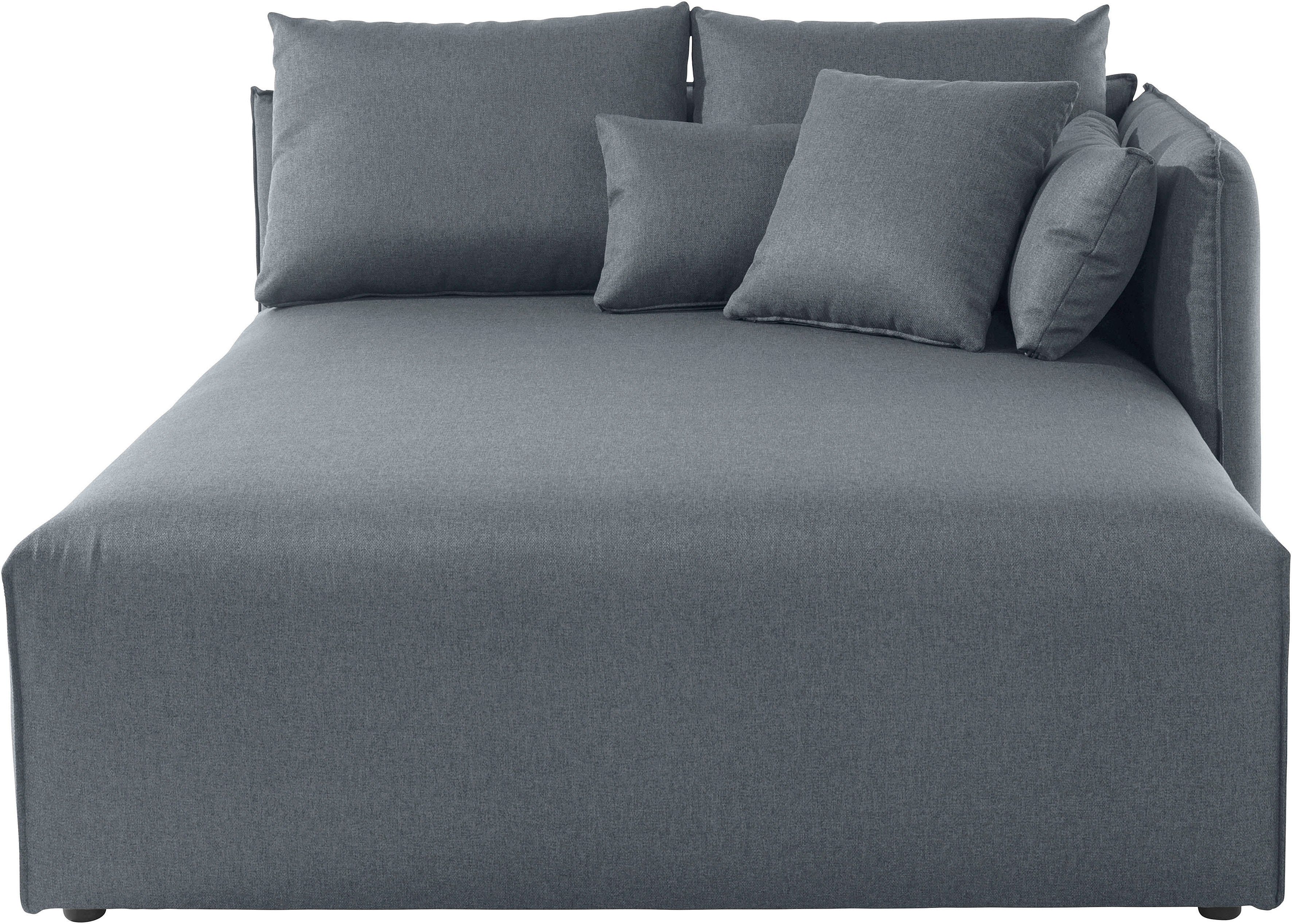 OTTO home Ottomane Nöre, Lounge-Modul - zum eigenen Zusammenstellen, Breite 138cm, Tiefe 168cm