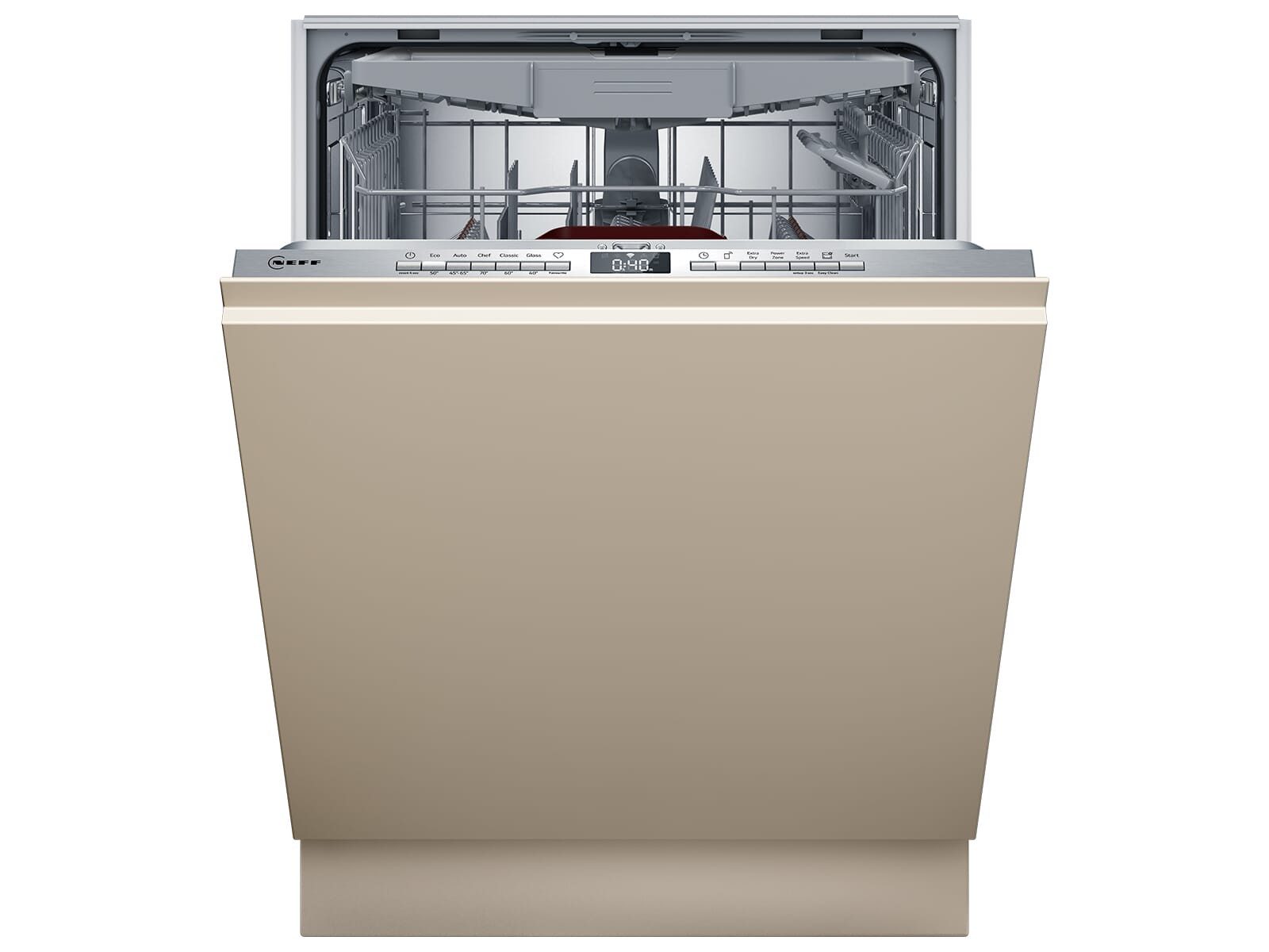 NEFF vollintegrierbarer Geschirrspüler S155EVX04E, 9.0 l, 14 Maßgedecke, HomeConnect