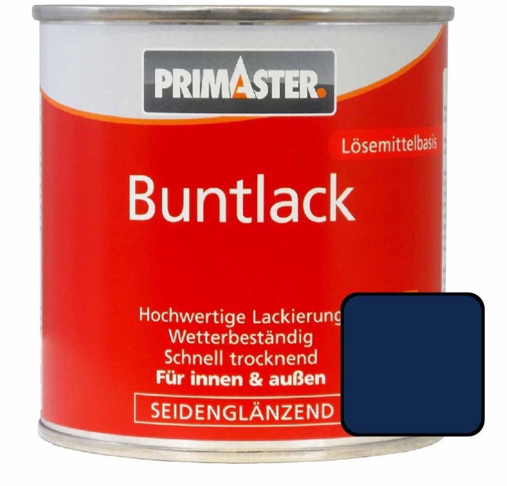 Acryl-Buntlack Buntlack enzianblau RAL ml Primaster Primaster 5010 750