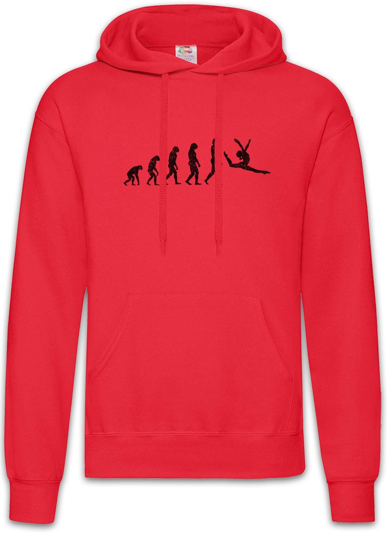 Hoodie Gymnastics Evolution Herren Hoodie Turnen Bodenturnen Turnerin
