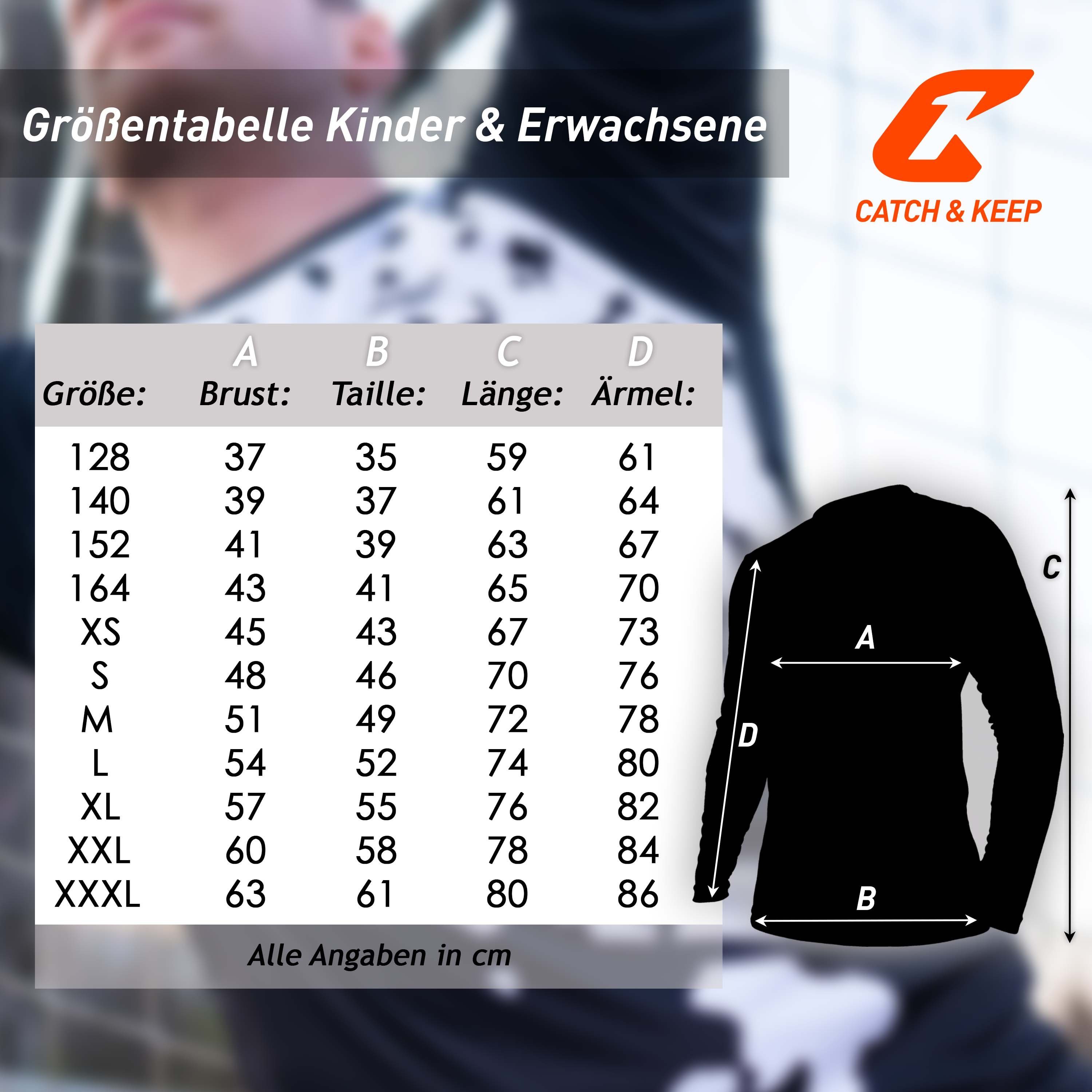 Catch & Keep Torwarttrikot Torwarttrikot Torwarttrikot Protection langarm (1-tlg)