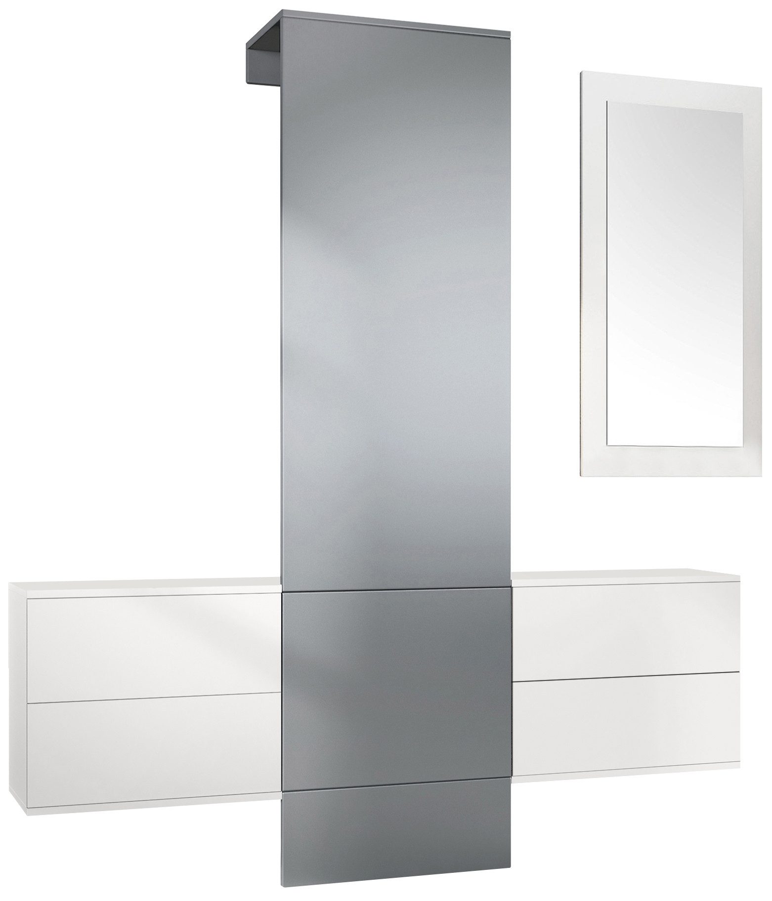 Vladon Garderoben-Set Carlton Set 3, (Wandgarderobe günstig online kaufen