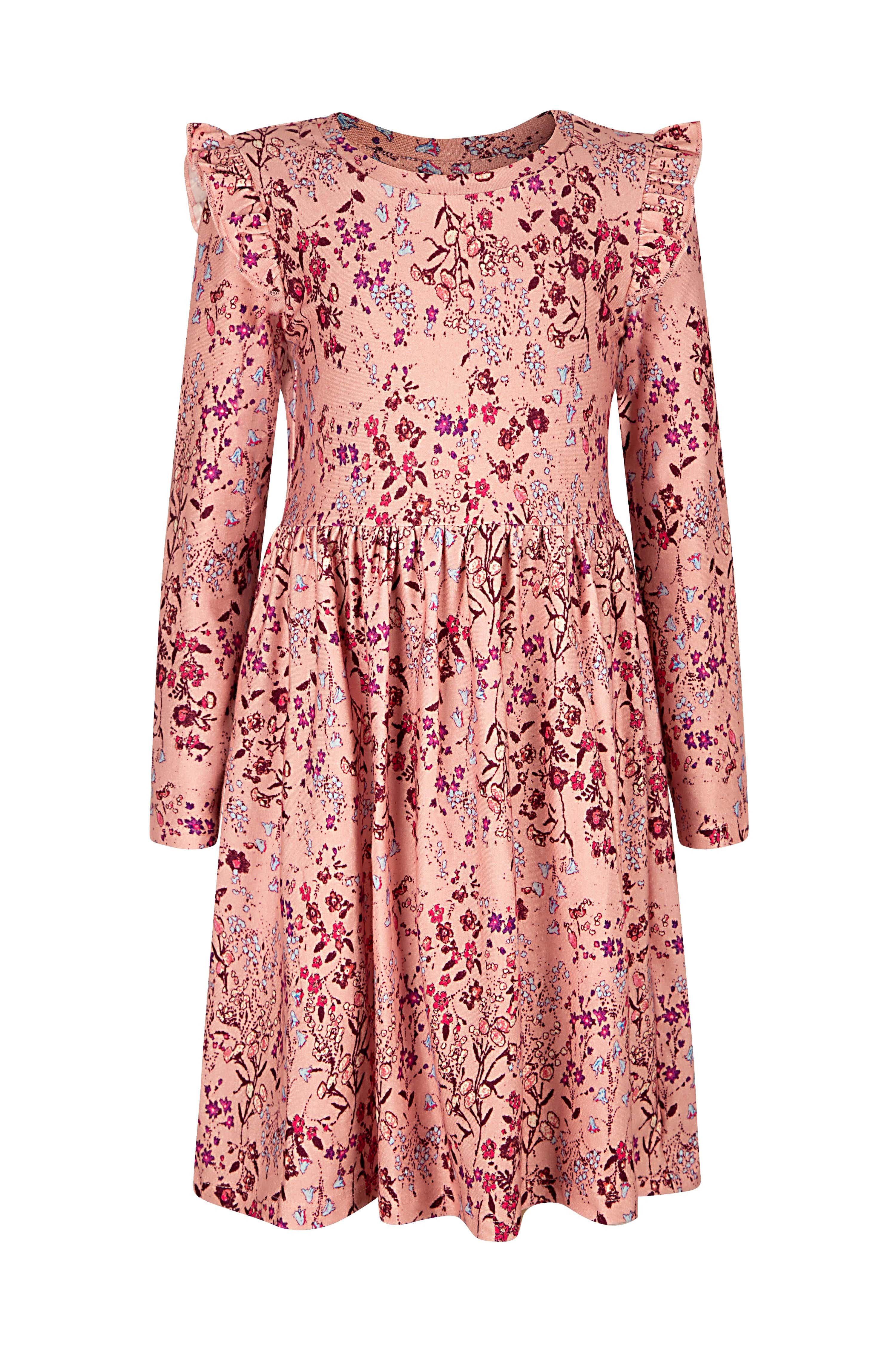 happy girls Jerseykleid mit Rüschendetail an den Schultern