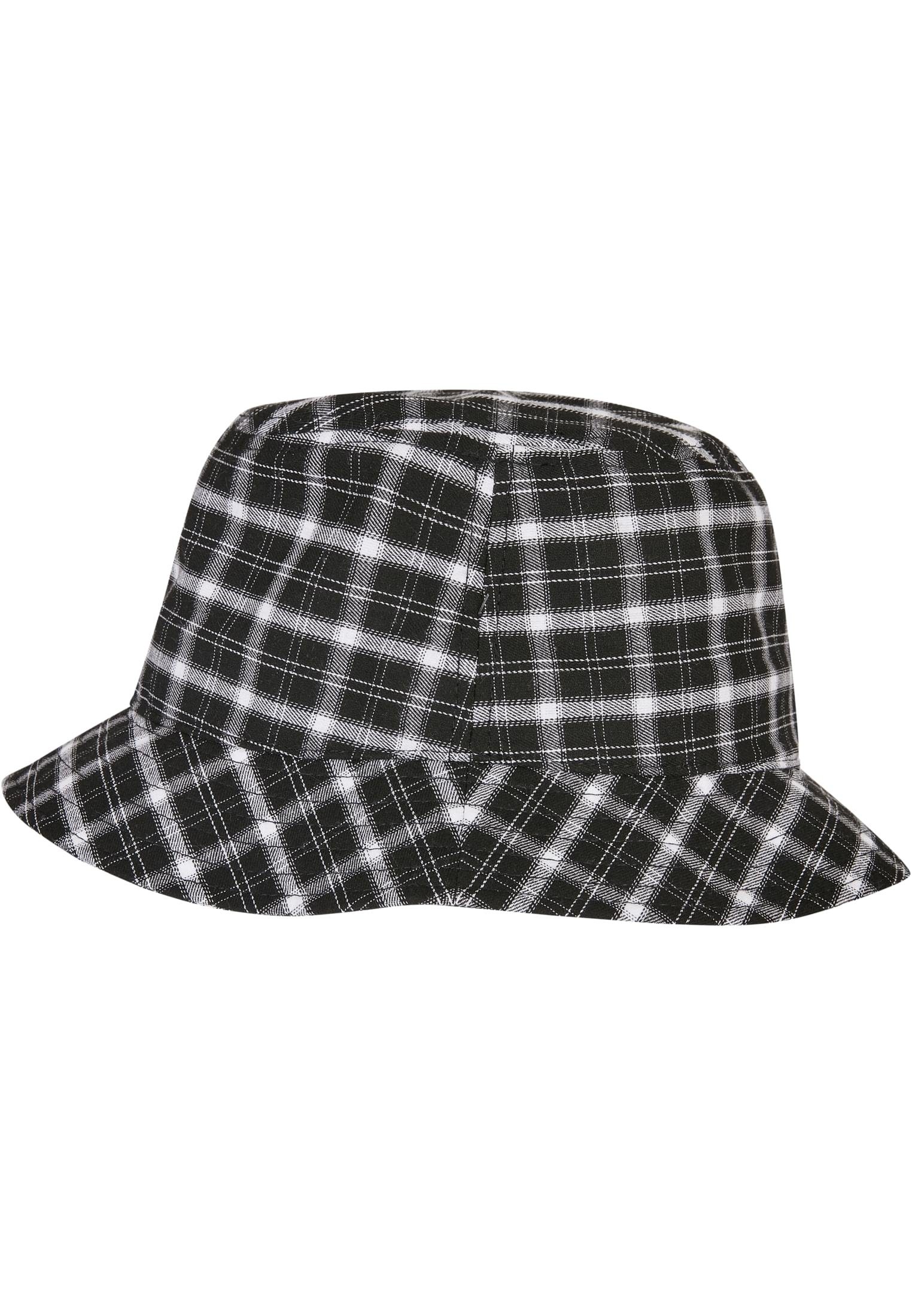 Bucket Flex Hat Accessoires Flexfit Cap Check black/grey