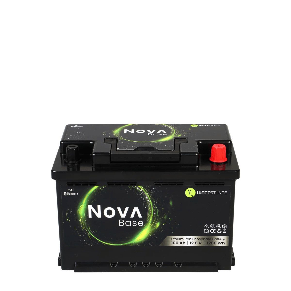 Wattstunde WATTSTUNDE® NOVA Base 100Ah Batterie LiFePO4 Batterie