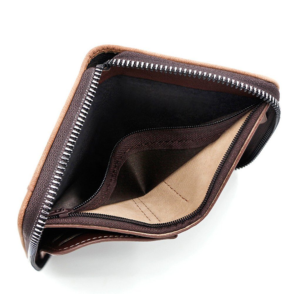 mini-Geldbörse, shallow Blusmart Nähten, Damen Modischen Brieftasche Mit Geldbörse Clutch Kurze