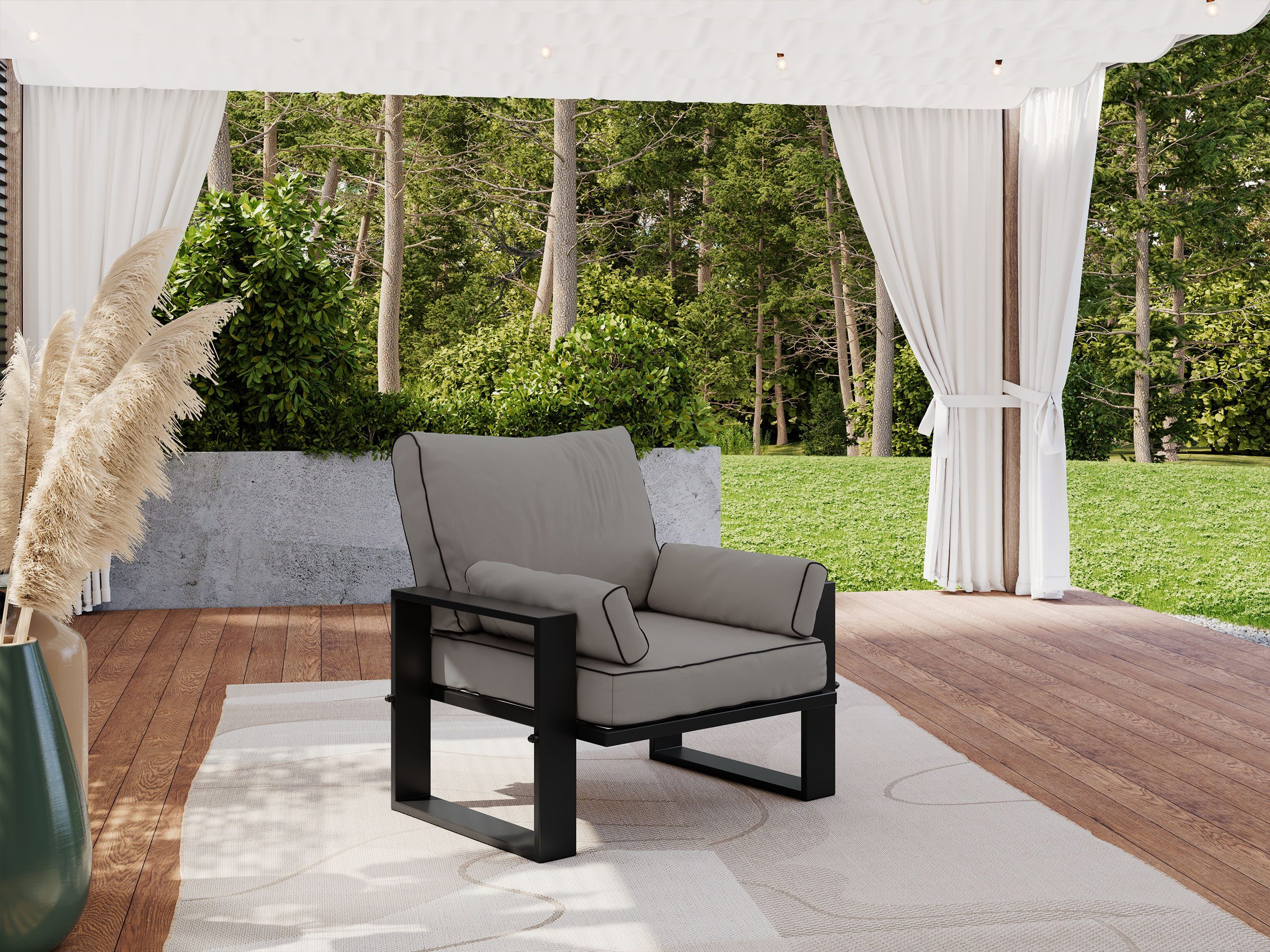 MKS MÖBEL Gartensessel ELBA (Set, mit günstig online kaufen