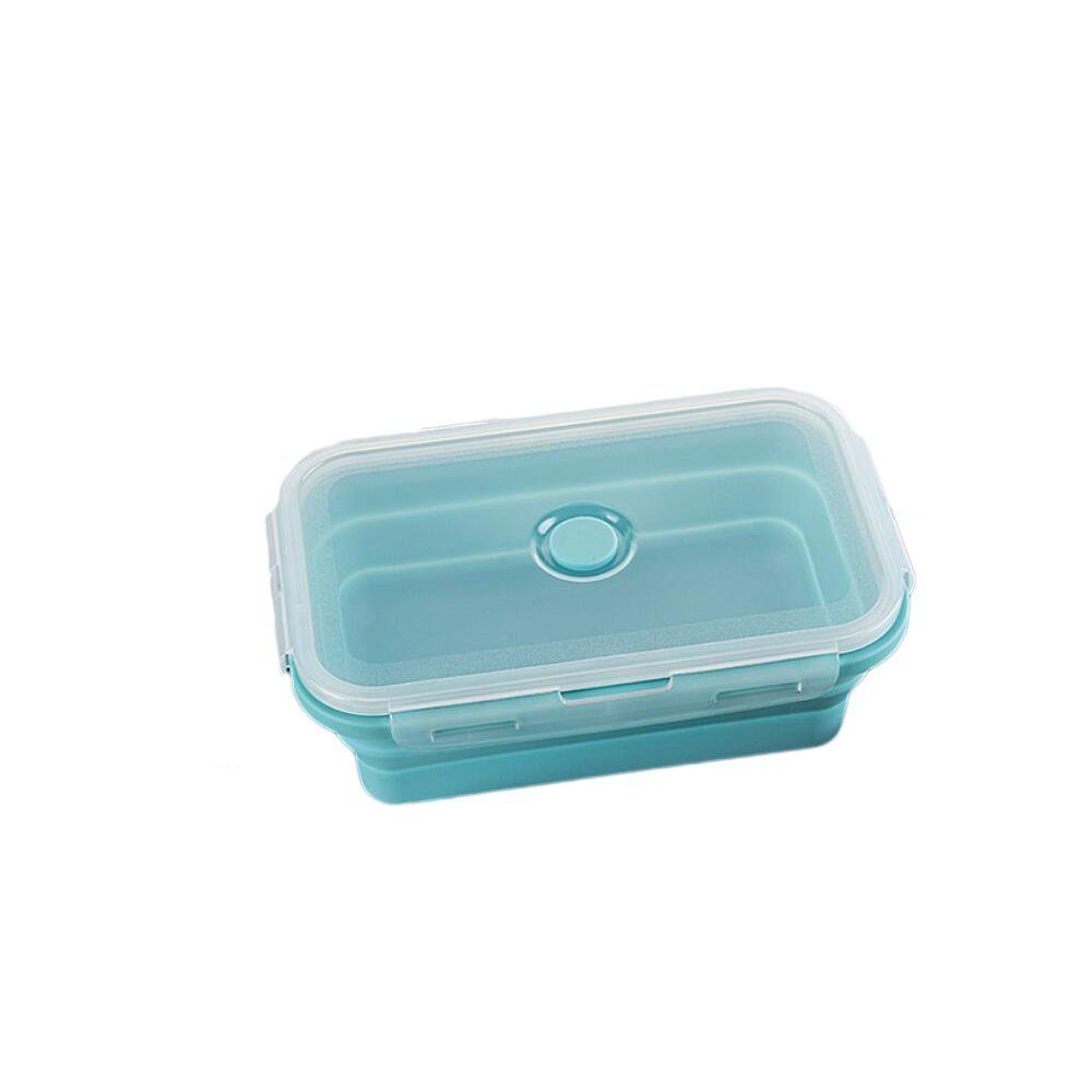 Zusammenlegbarer TUABUR Lebensmittel, 3er-Set, Lunchbox für Silikonbehälter (3-tlg)