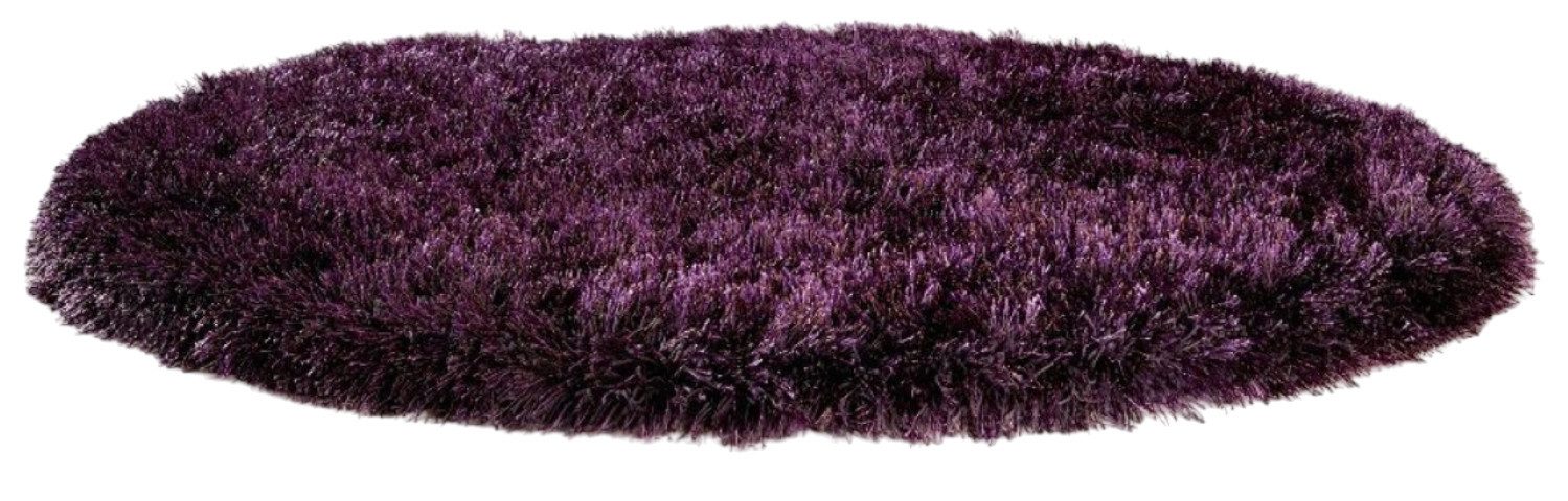 Peyer Syntex Teppich Teppich modern Design, lila aubergine, Rechteckig, Höhe: 60 mm, Shaggy Langflor Hochflor