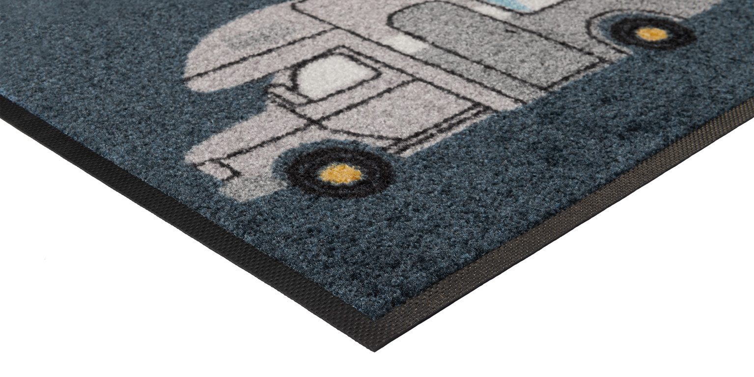 wash+dry by Kleen-Tex Läufer Outdoor Travel, rechteckig, Höhe: 7 mm