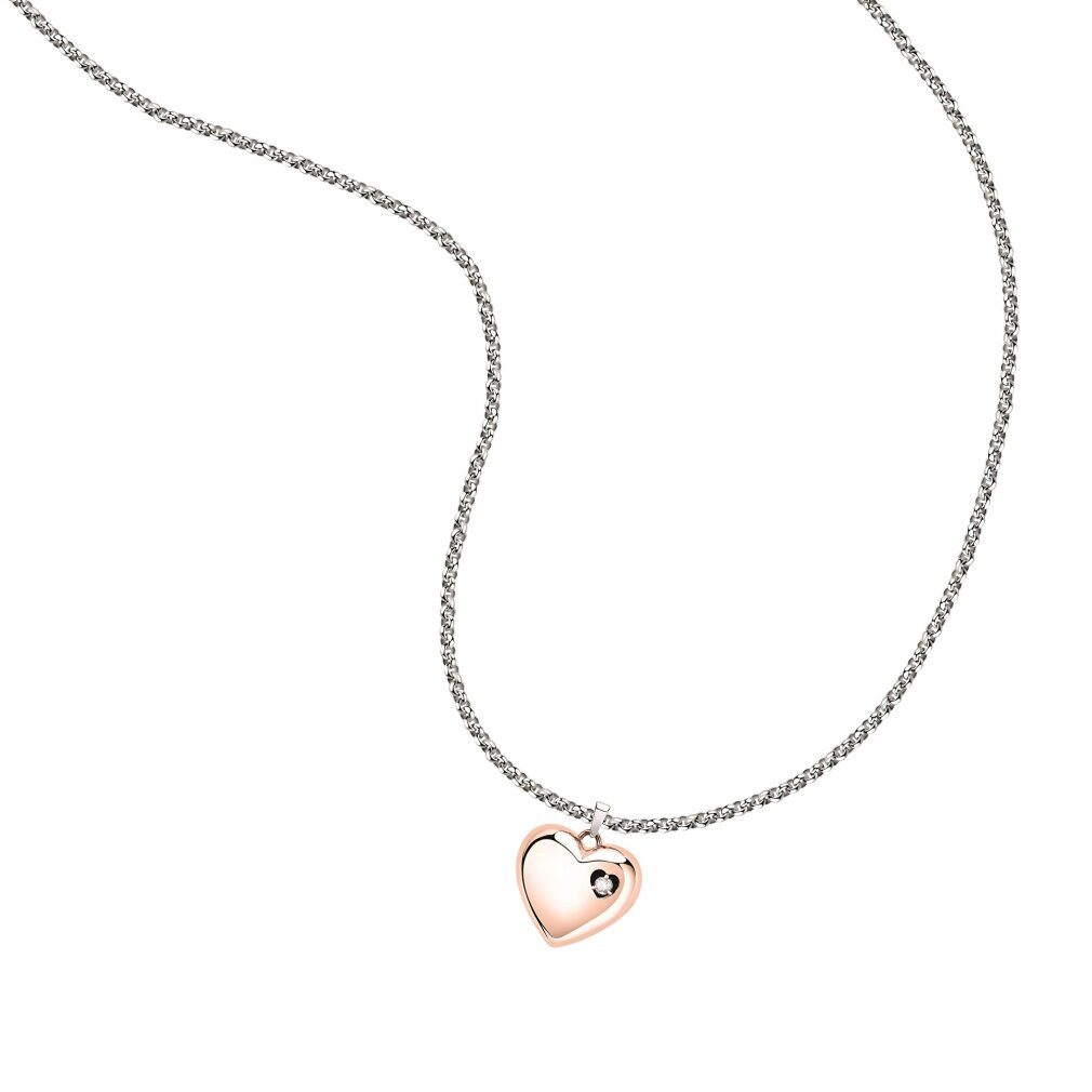 Kette mit Einhänger Romantic necklace with a bronze heart Talismani SAGZ16