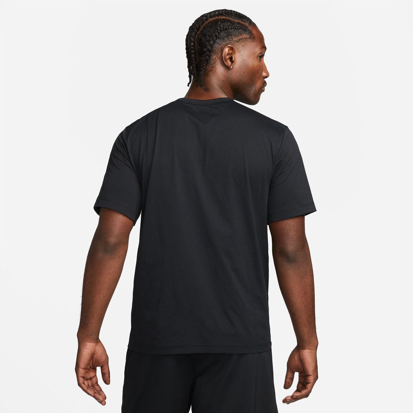 Nike Kurzarmshirt M NK DF UV HYVERSE SS BLACK/WHITE – Bild 2 von 5