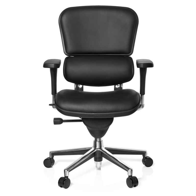 hjh OFFICE Drehstuhl »Luxus Chefsessel ERGOHUMAN BASE Leder« (1 St), ergonomisch