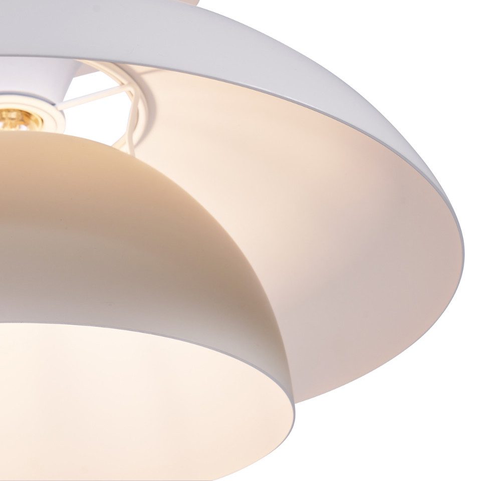 Qazqa Pendelleuchte Titus, ohne Leuchtmittel, Warmweiß, QAZQA Hängeleuchte, e27, Beige, Aluminium, Japandi