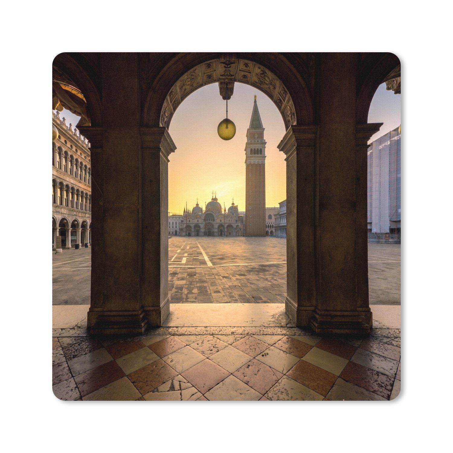 MuchoWow Mauspad (1-St), Mouse pad groß, Schreibtisch Zubehör, 50x50 cm