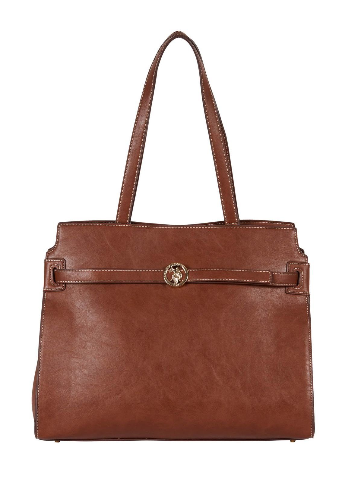 U.S. Polo Brown Argentario Shopper Assn