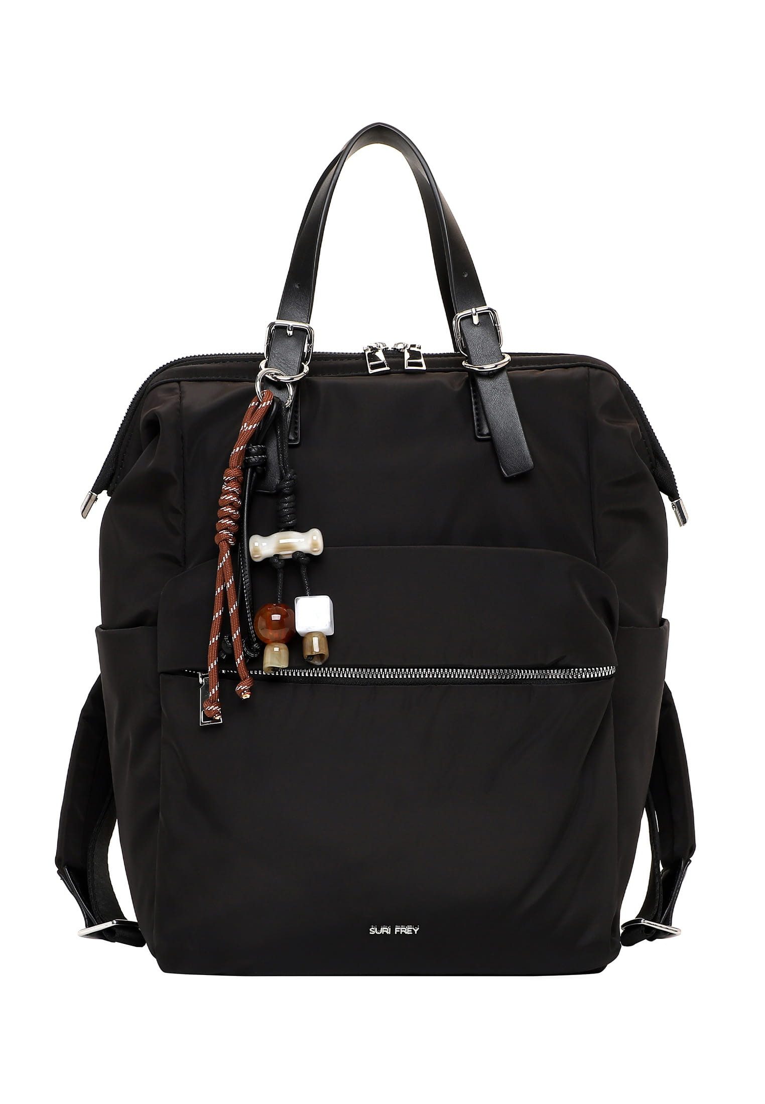 Suri Frey Cityrucksack SFY Sandey, Logo Patch