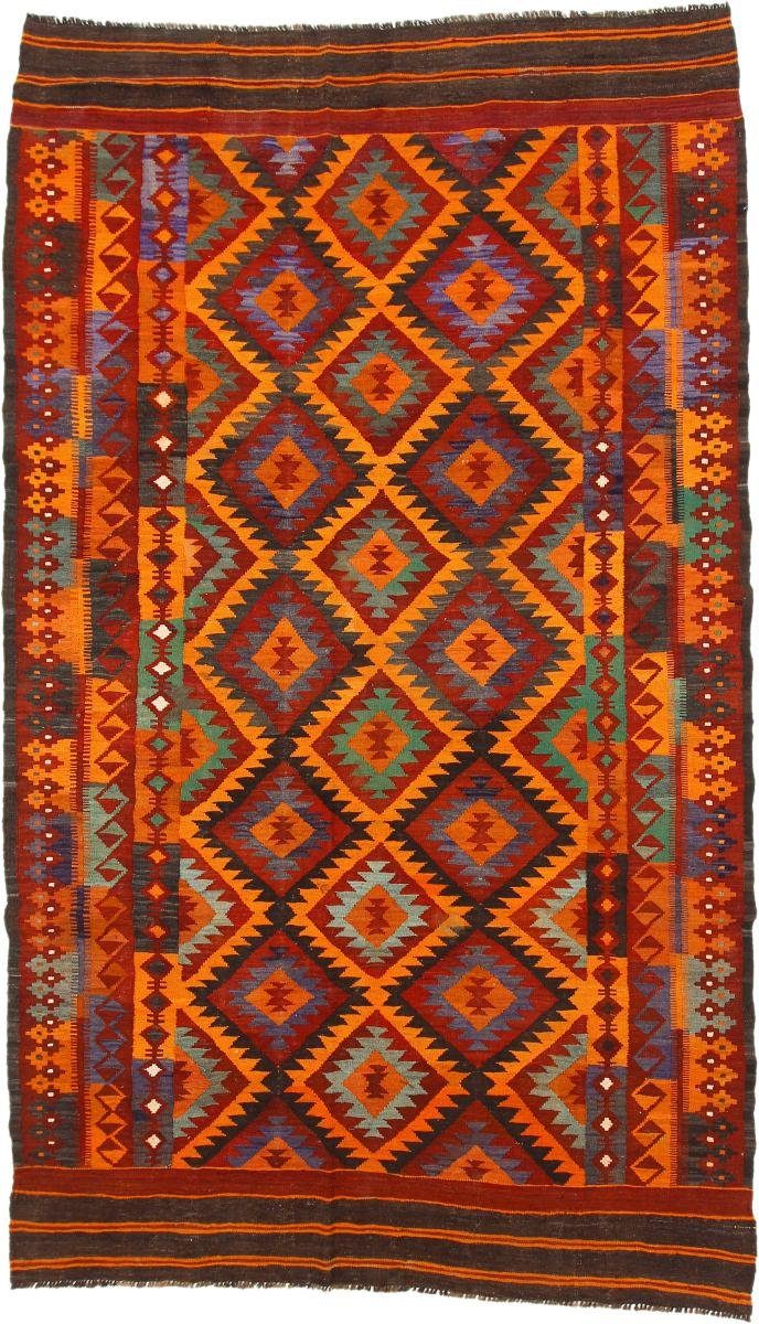 Orientteppich Kelim Afghan rechteckig, Trading, mm Handgewebter Antik Orientteppich, Nain Höhe: 200x338 3