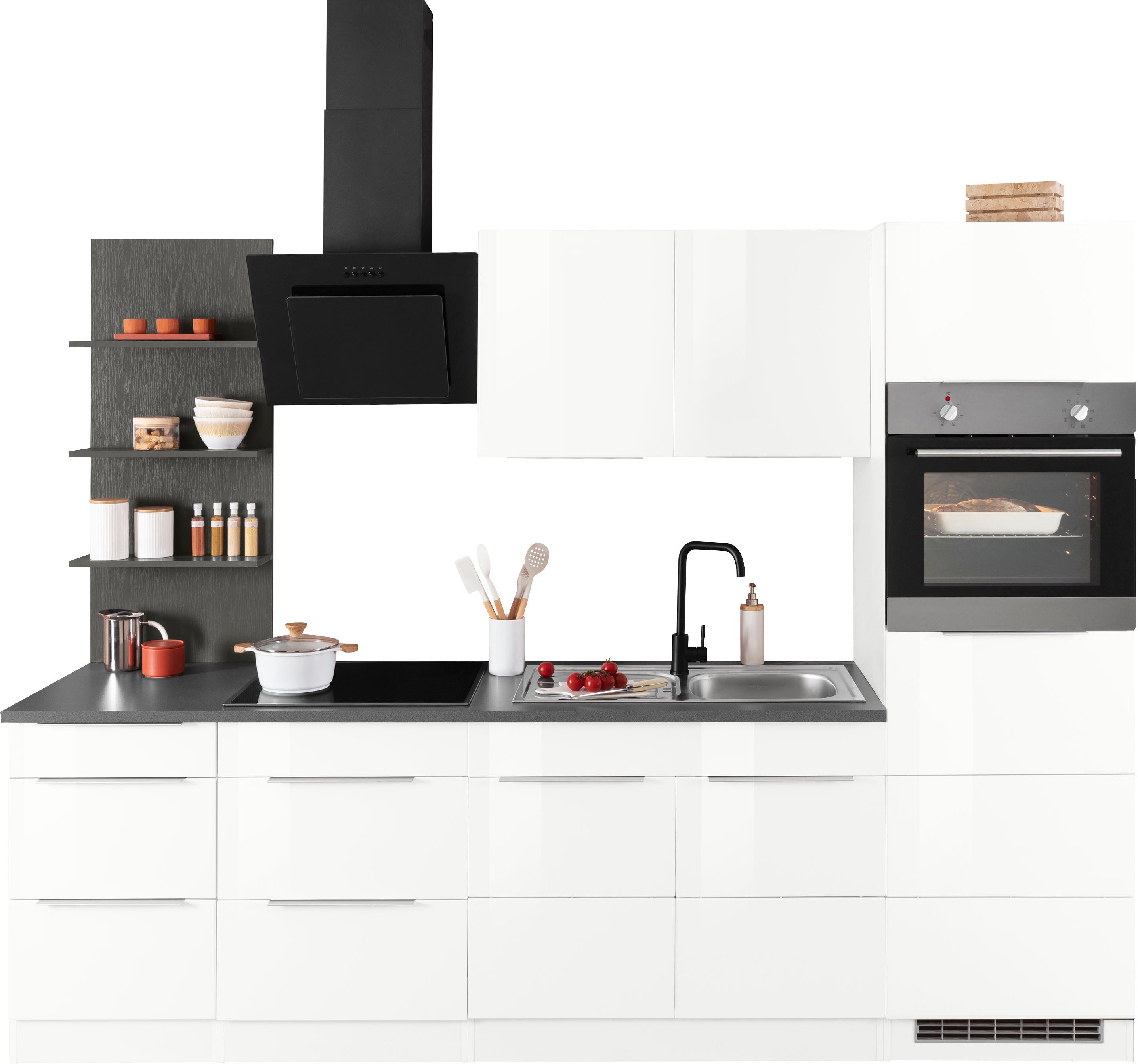 KOCHSTATION Küchenzeile KS-Brindisi Breite 270 cm, günstig online kaufen