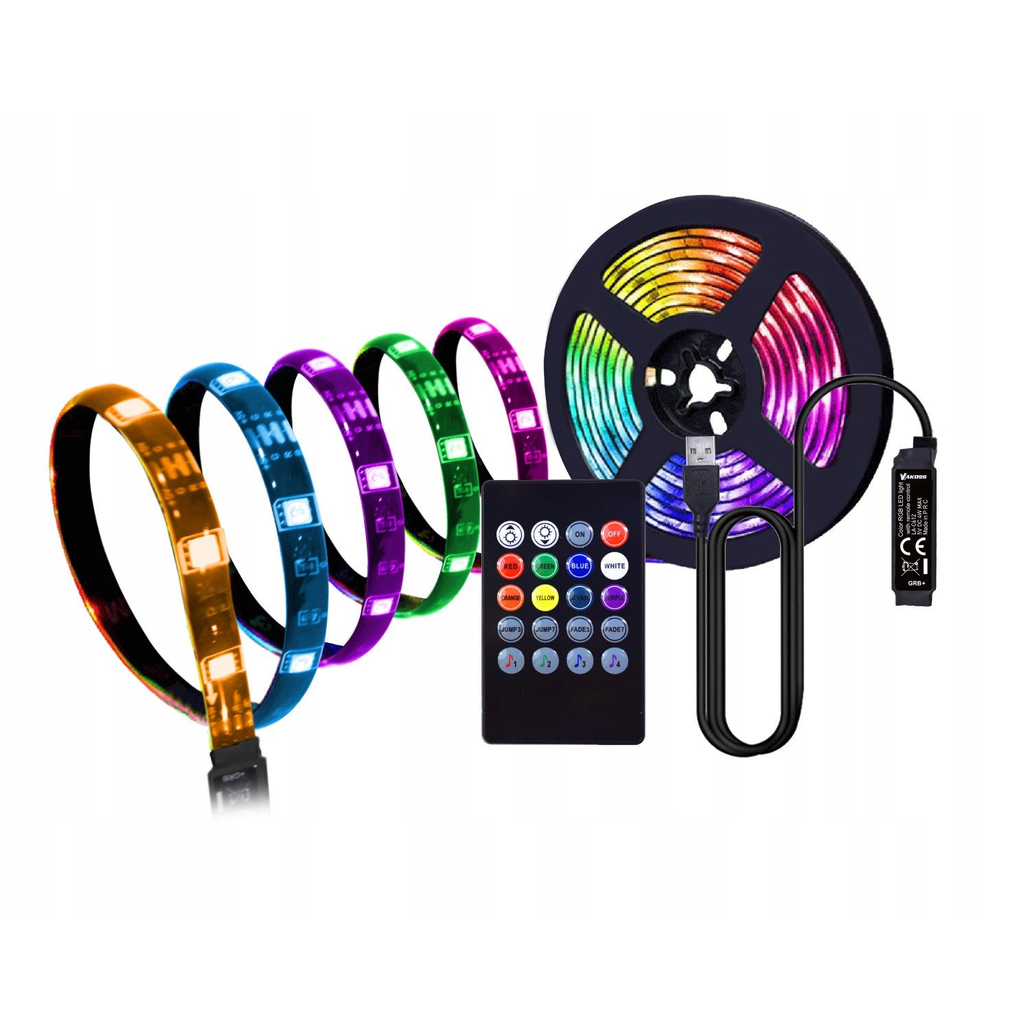 VAKOSS LED-Streifen LA-C612, RGB-LED-Streifen für die günstig online kaufen