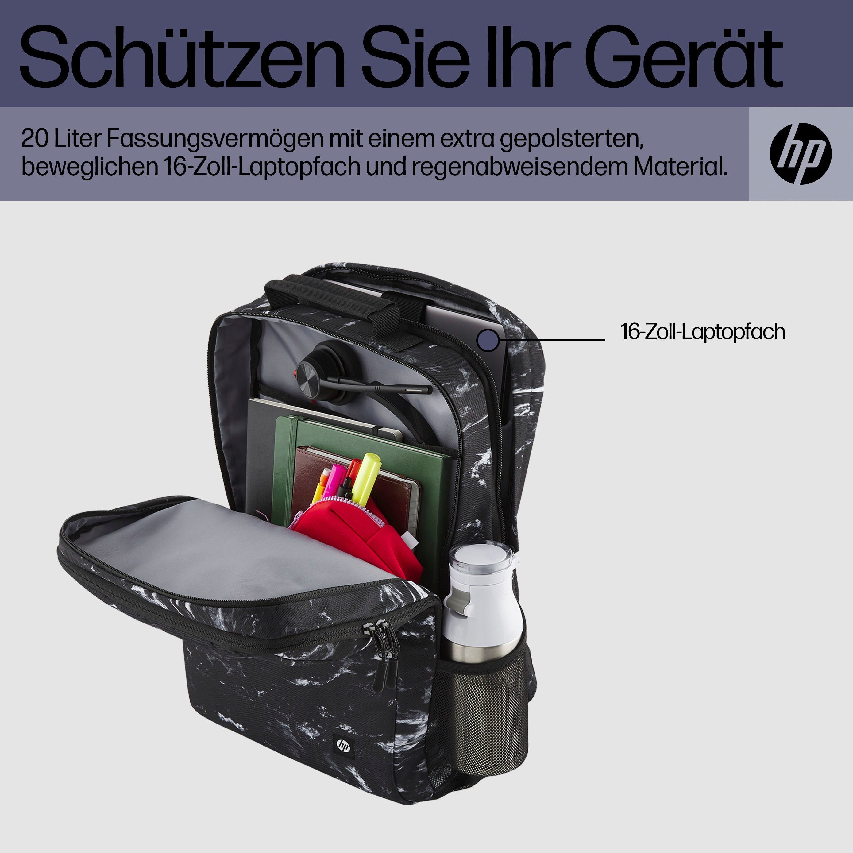 HP Notebook-Rucksack (Marble XL Campus Stone)