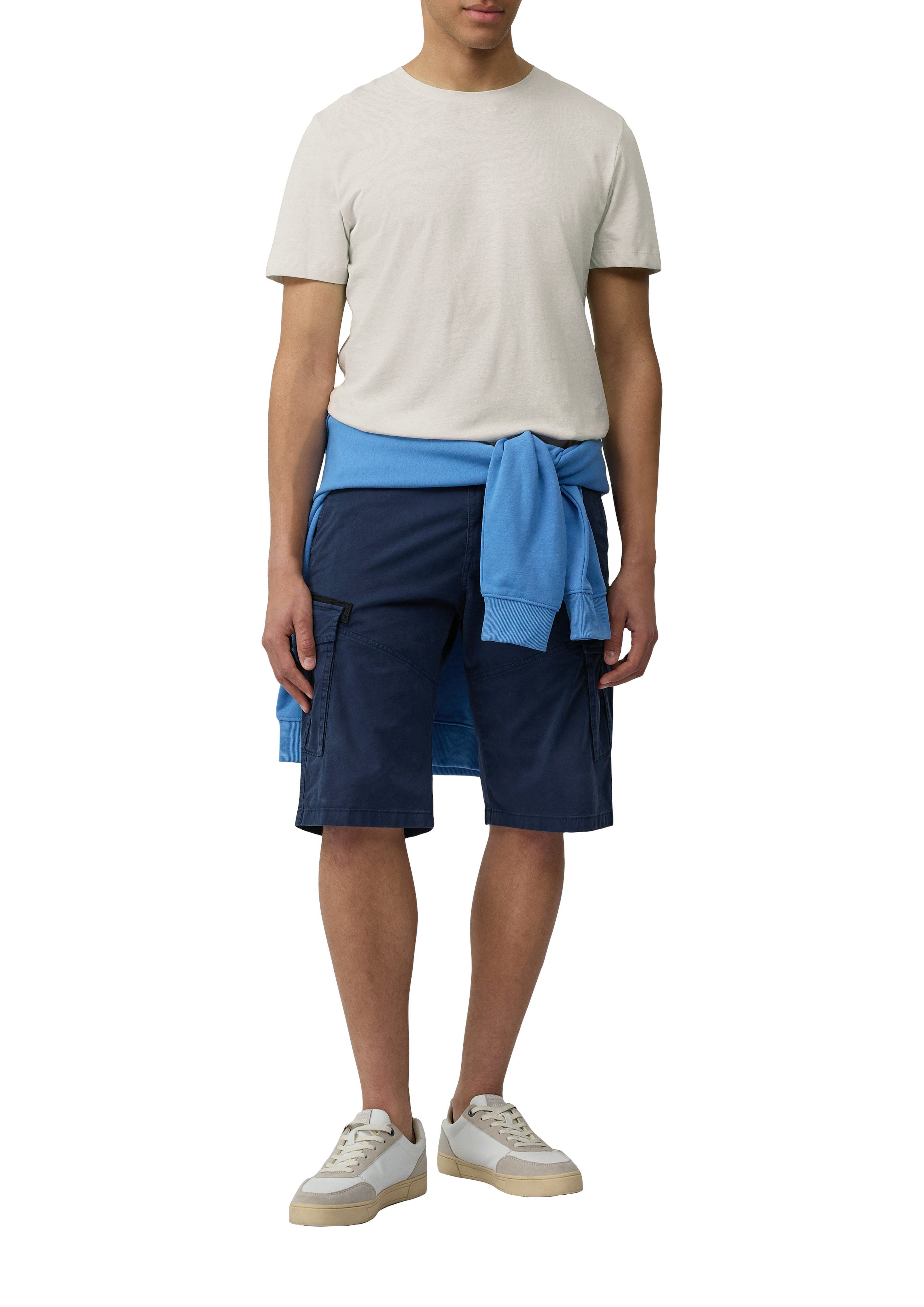 s.Oliver T-Shirt mit Leinenanteil günstig online kaufen