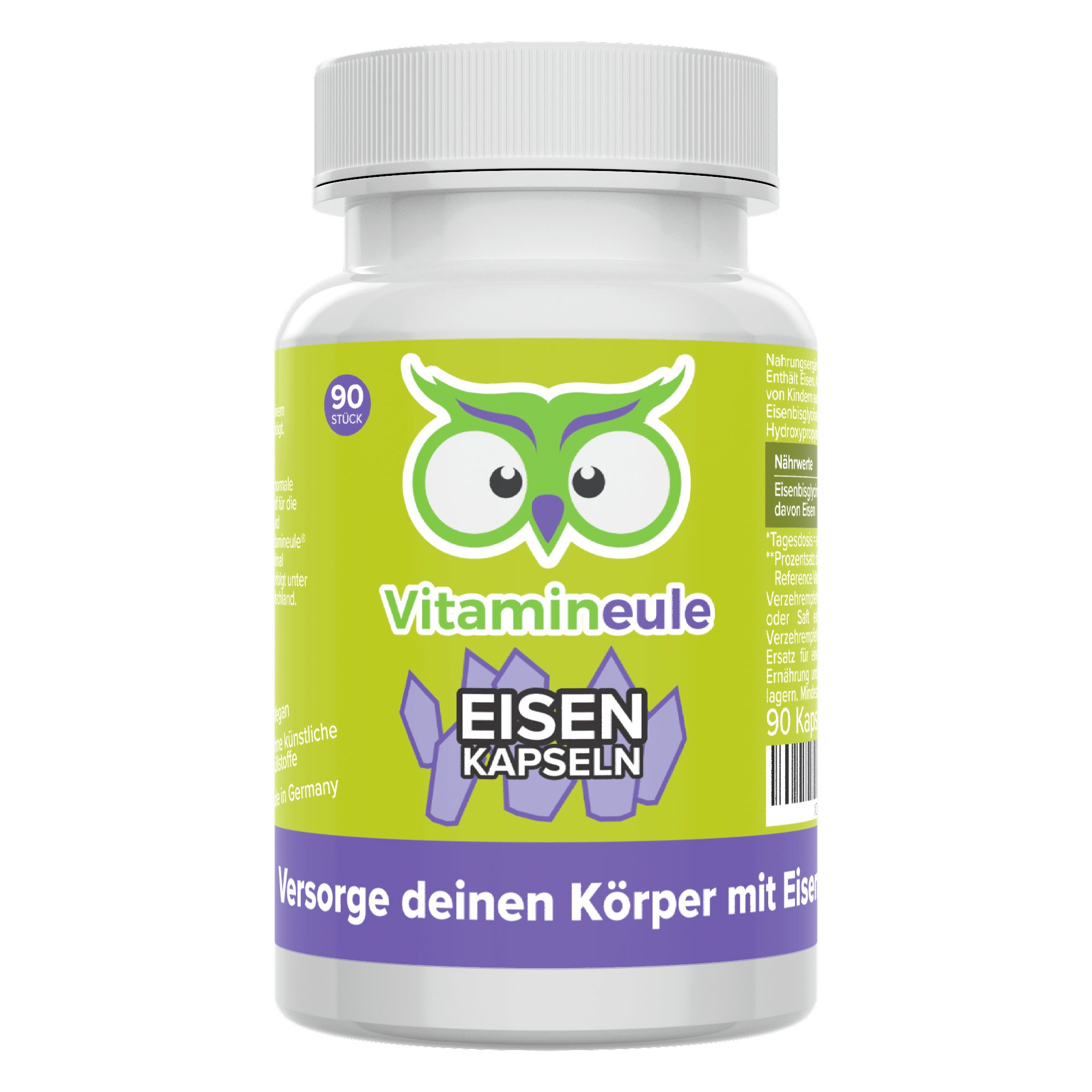 Eisen Kapseln - 56 mg aus Eisenbisglycinat - Kapsel