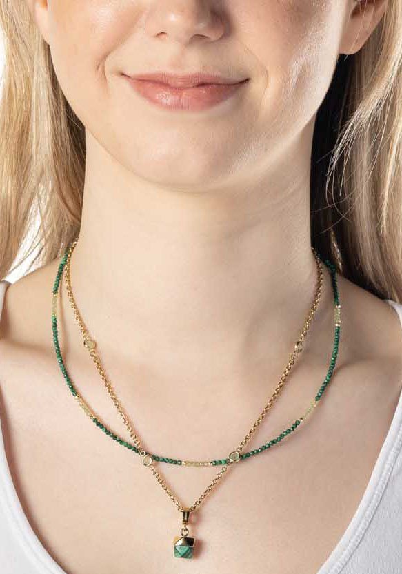 LEONARDO Kette mit Anhänger Halskette V...