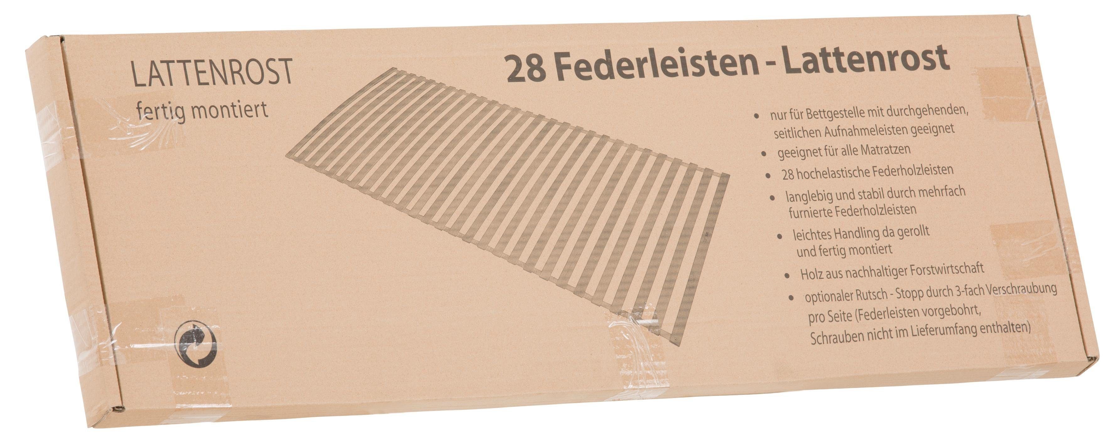 Rollrost Quick 28 Rollrost, Beco, Kopfteil nicht verstellbar, Fußteil nicht verstellbar, Top Handling, da gerollt&fertig montiert